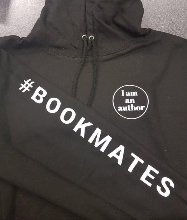 I am an author hoodie in black