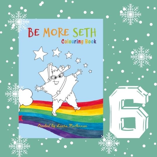 Laura Maclennan - Be More Seth Colouring Book
